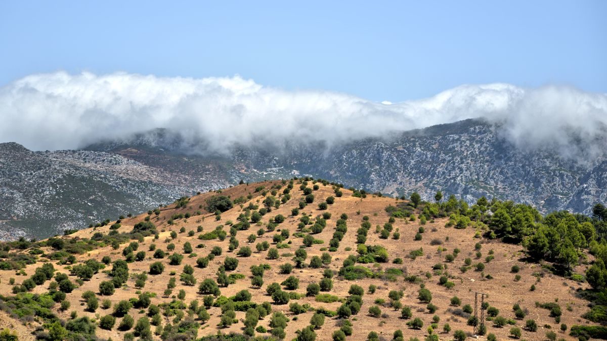 Le colline e le montagne che circondano Chefchaouen